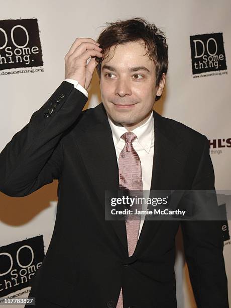 Jimmy Fallon during "Do Something" BRICK Awards Sponsered by Kohl's at Capitale in New York City, New York, United States.