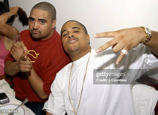 Chris Gotti and Irv Gotti during L.A. Reid Birthday Celebration - Inside at Cipriani's in New York City, New York, United States.