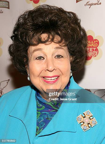 Jane Withers during Gran Centenario Tequila Hosts the L.A. Premiere Performance of "Sweet Charity" - Red Carpet at Pantages Theatre in Los Angeles,...