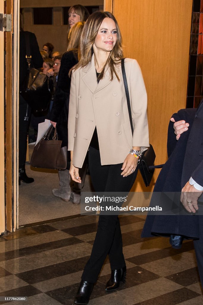 Princess Sofia Of Sweden Attends Entrepreneurship Forum's Conference