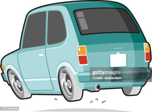 steering car - car back stock illustrations