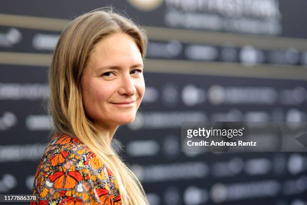 Julia Jentsch attends the "Waren einmal Revoluzzer" photo call during the 15th Zurich Film Festival at Kino Corso on September 29, 2019 in Zurich,...