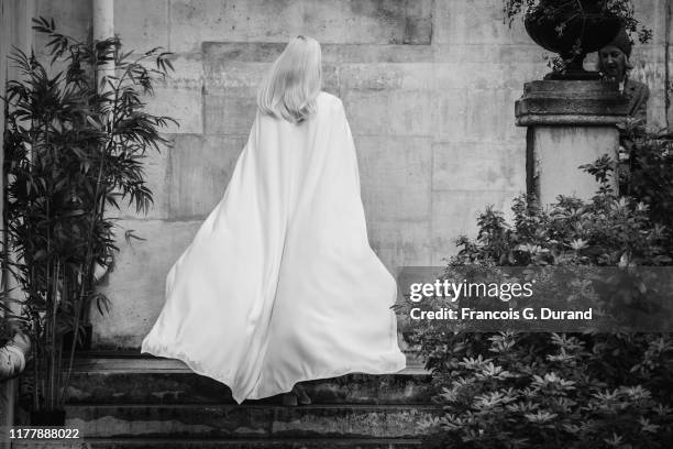 Model walks the runway during the Paul & Joe Womenswear Spring/Summer 2020 show as part of Paris Fashion Week on September 29, 2019 in Paris, France.