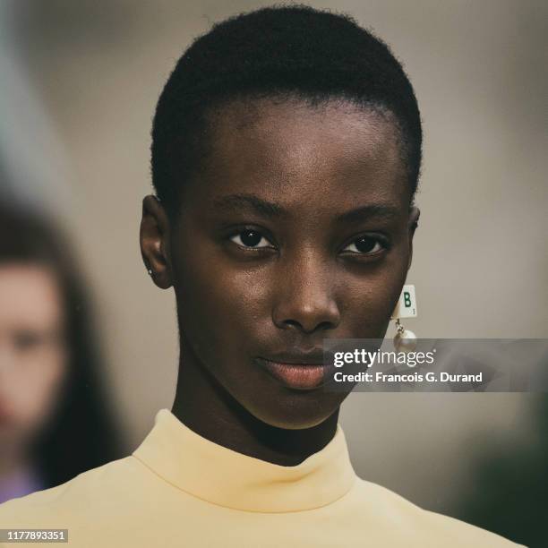 Model walks the runway during the Paul & Joe Womenswear Spring/Summer 2020 show as part of Paris Fashion Week on September 29, 2019 in Paris, France.