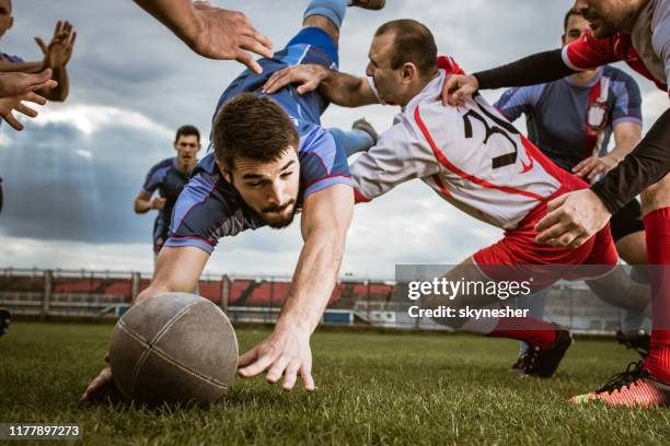 Touchdown Rvr 819 Rugby Touch Down Stock Photos, High-Res Pictures, and Images ...