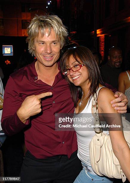 Kato Kaelin and guest during 2nd Annual Rollin'24 Deep: GM All-Car Showdown - After Party at Paramount Studios in Los Angeles, California, United...
