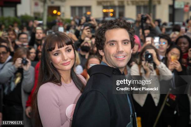 Paloma Penniman and singer Mika attend the Valentino Womenswear Spring/Summer 2020 show as part of Paris Fashion Week on September 29, 2019 in Paris,...