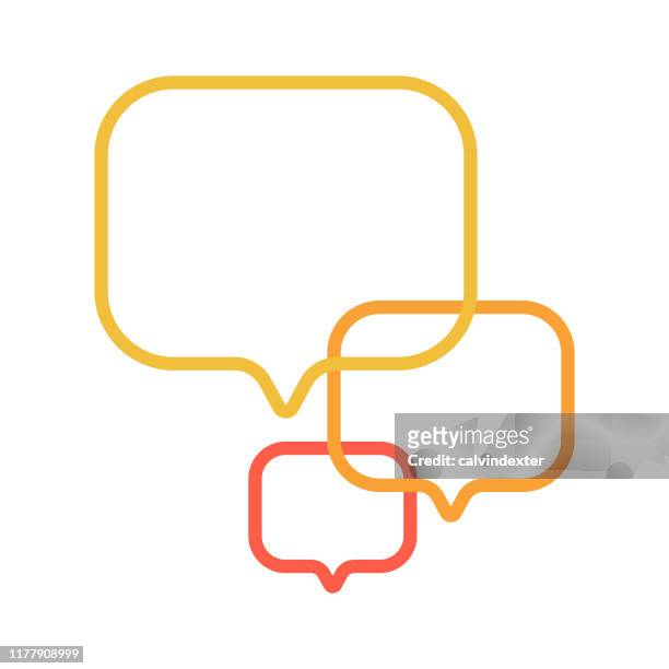 ilustrações de stock, clip art, desenhos animados e ícones de online messaging speech bubble icon design - instant messaging