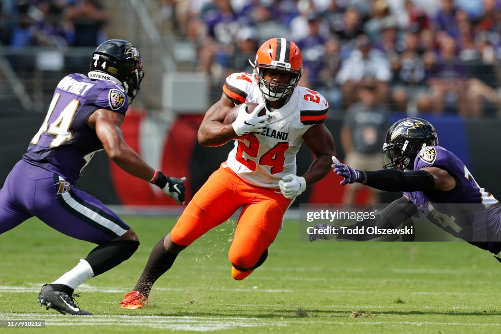 Cleveland Browns v Baltimore Ravens
