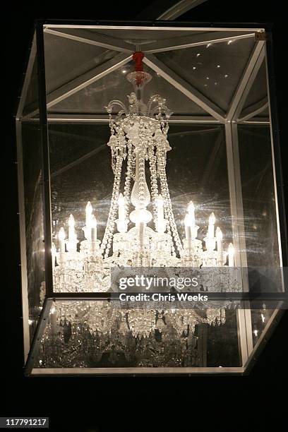 Atmosphere during Baccarat Presents the Lighting of the UNICEF Crystal Snowflake and Chandelier Display on Rodeo Drive - Lighting Ceremony at Rodeo...