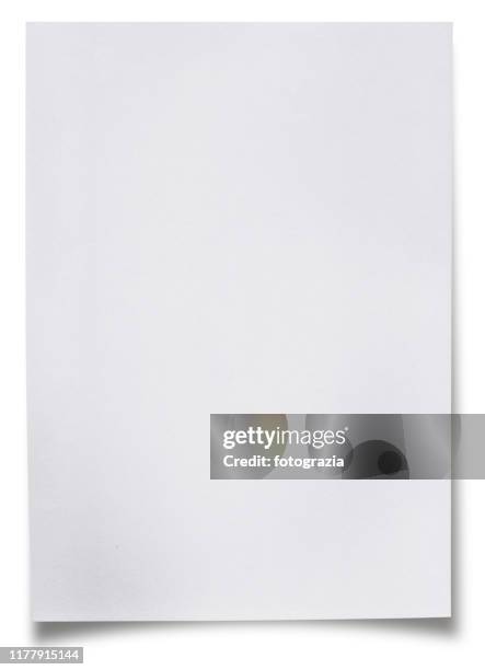 blank white paper sheet - 郵便 ストックフォトと画像