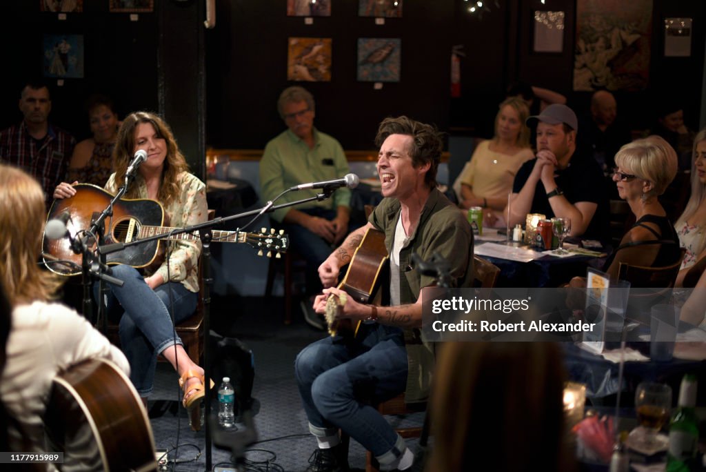 Dan Layus Dan Layus performs one of her songs at the iconic Bluebird Cafe in ...
