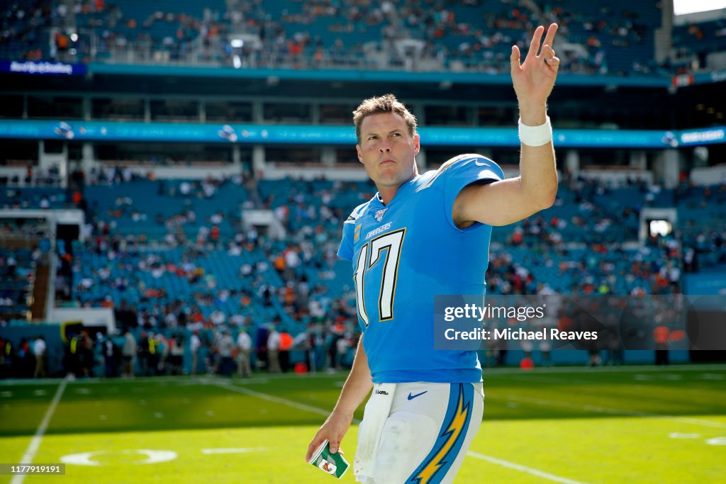 Los Angeles Chargers v Miami Dolphins