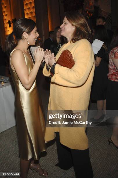 Jamie-Lynn Sigler and Lorraine Bracco during "Do Something" BRICK Awards Sponsered by Kohl's at Capitale in New York City, New York, United States.