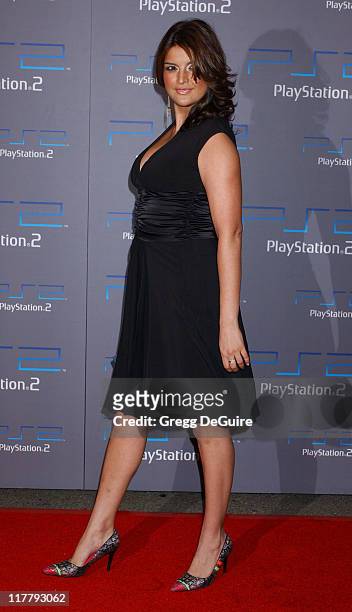 Jennifer Gimenez during Playstation 2 Offers A Passage Into "The Underworld" - Arrivals at Belasco Theatre in Los Angeles, California, United States.