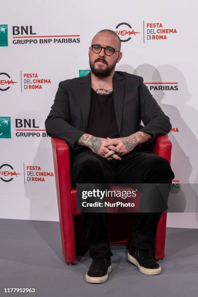 John Swab attends the photocall of the movie ''Run With the Hunted'' during the 14th Rome Film Festival on October 24, 2019 in Rome, Italy.