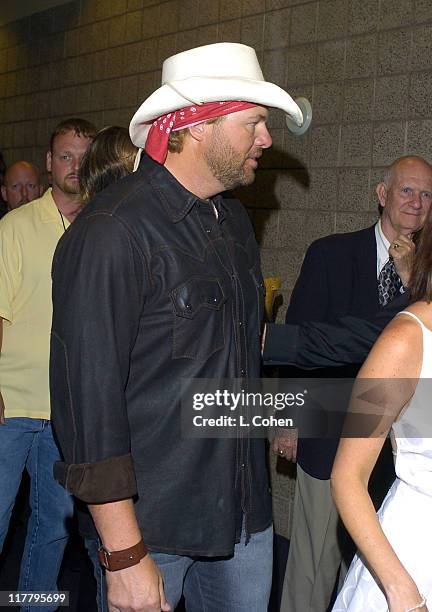 Toby Keith during 39th Annual Academy of Country Music Awards - Backstage and Audience at Mandalay Bay Resort and Casino in Las Vegas, Nevada, United...