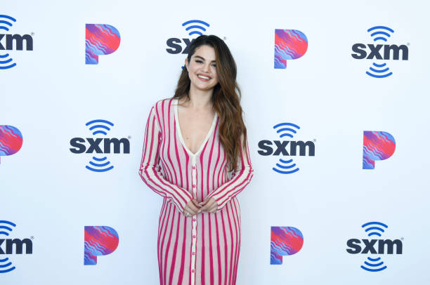Selena Gomez visits The SiriusXM Hollywood Studios at SiriusXM Studios on October 23, 2019 in Los Angeles, California.
