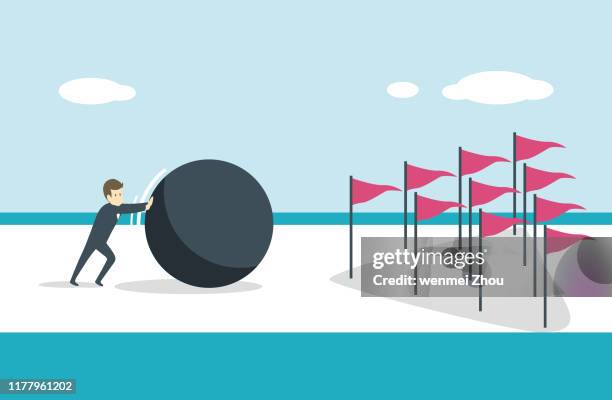 hitting - throwing ball stock illustrations