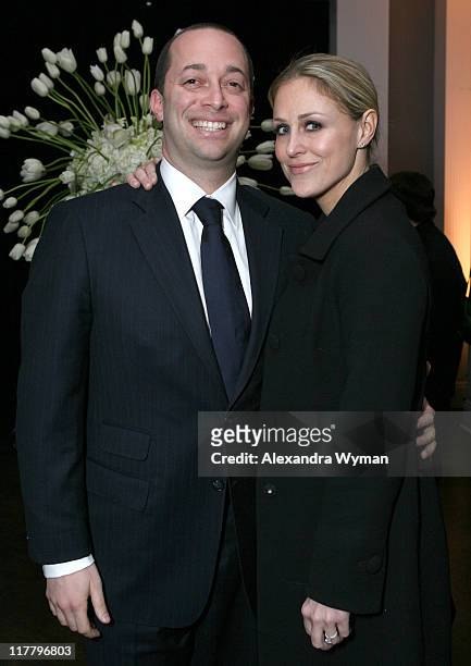 Brad Slater and Kara Levy during Dom Perignon Celebration for Forest Whitaker - February 27, 2007 at Boulevard3 in Hollywood, California, United...
