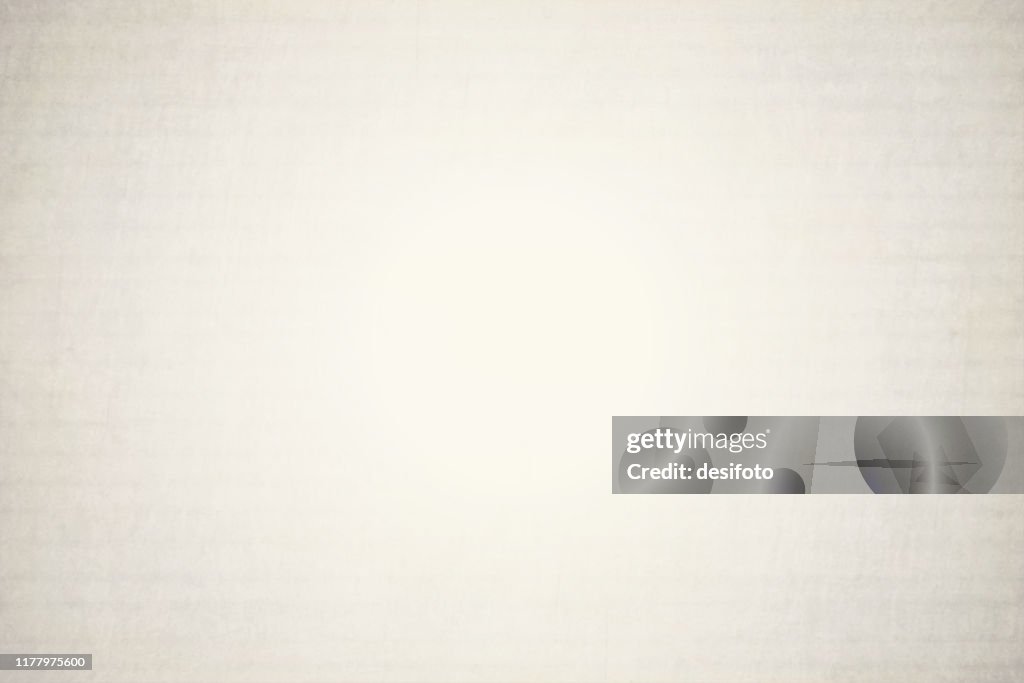 Horizontal vector Illustration of an empty light grey, brownish pastel shade grungy textured old wall texture background for stock