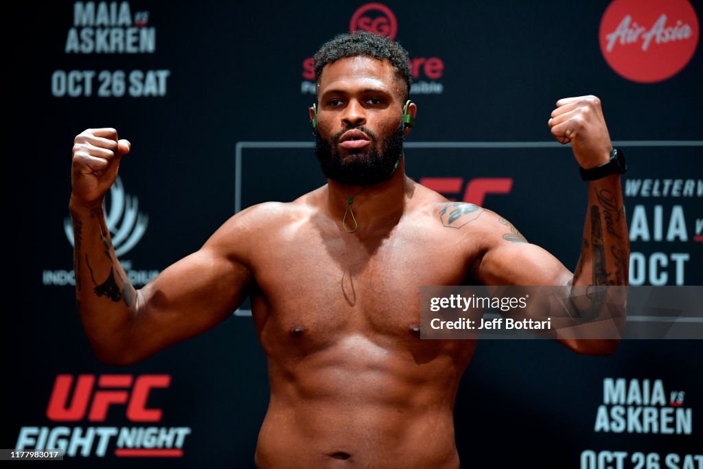 UFC Fight Night: Weigh-Ins