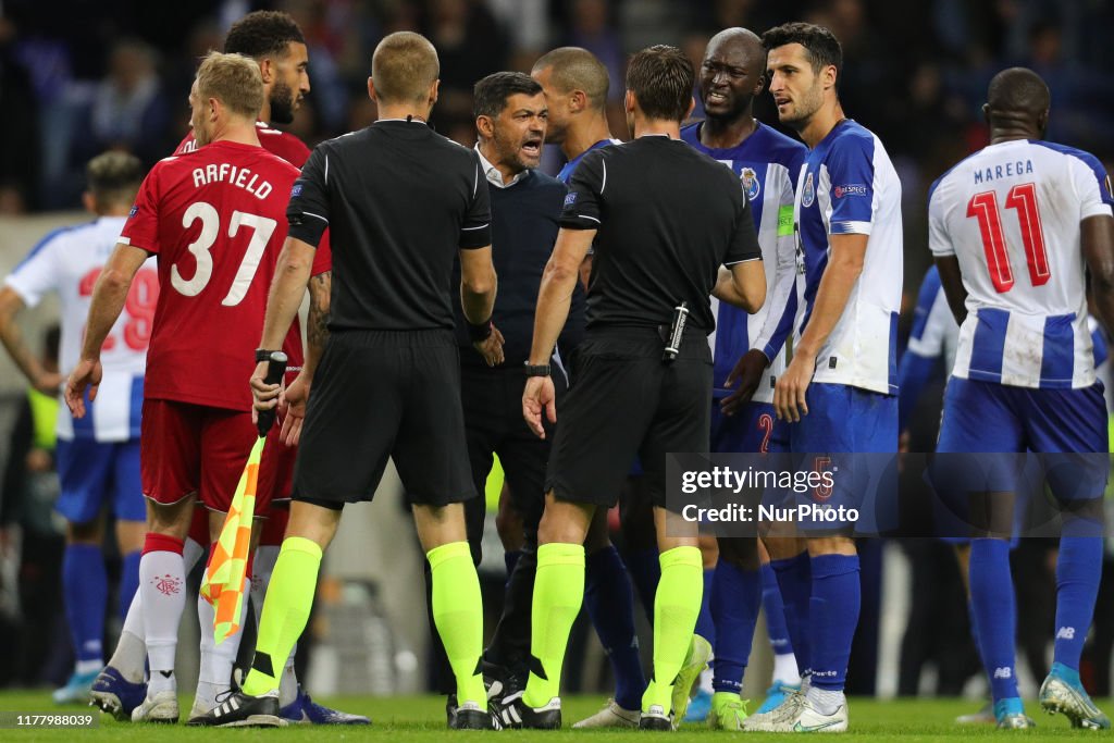 FC Porto v Rangers FC: Group G - UEFA Europa League