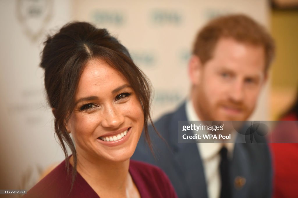 The Duke & Duchess of Sussex Attend a Roundtable Discussion on Gender Equality with The Queens Commonwealth Trust