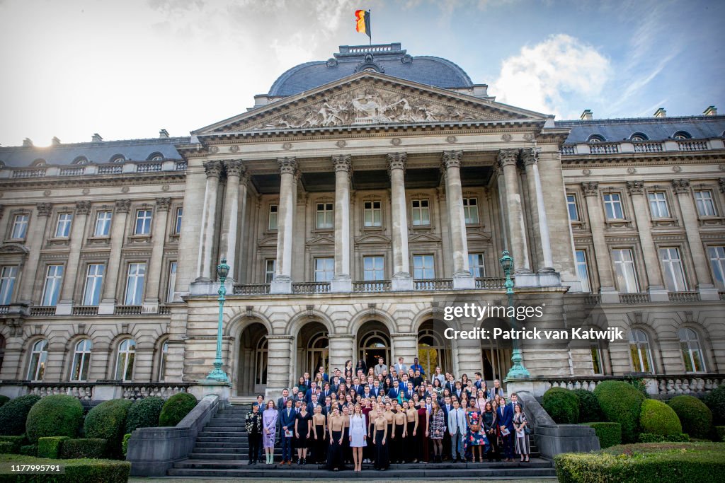 Princess Elisabeth Of Belgium Celebrates Her 18th Anniversary At The Royal Palace In Brussels