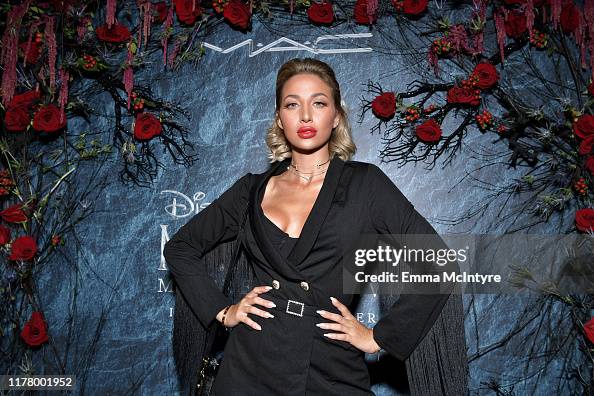 Mac Model Roz Roz attends Disney's Maleficent by MAC Cosmetics at Petit Ermitage on ...