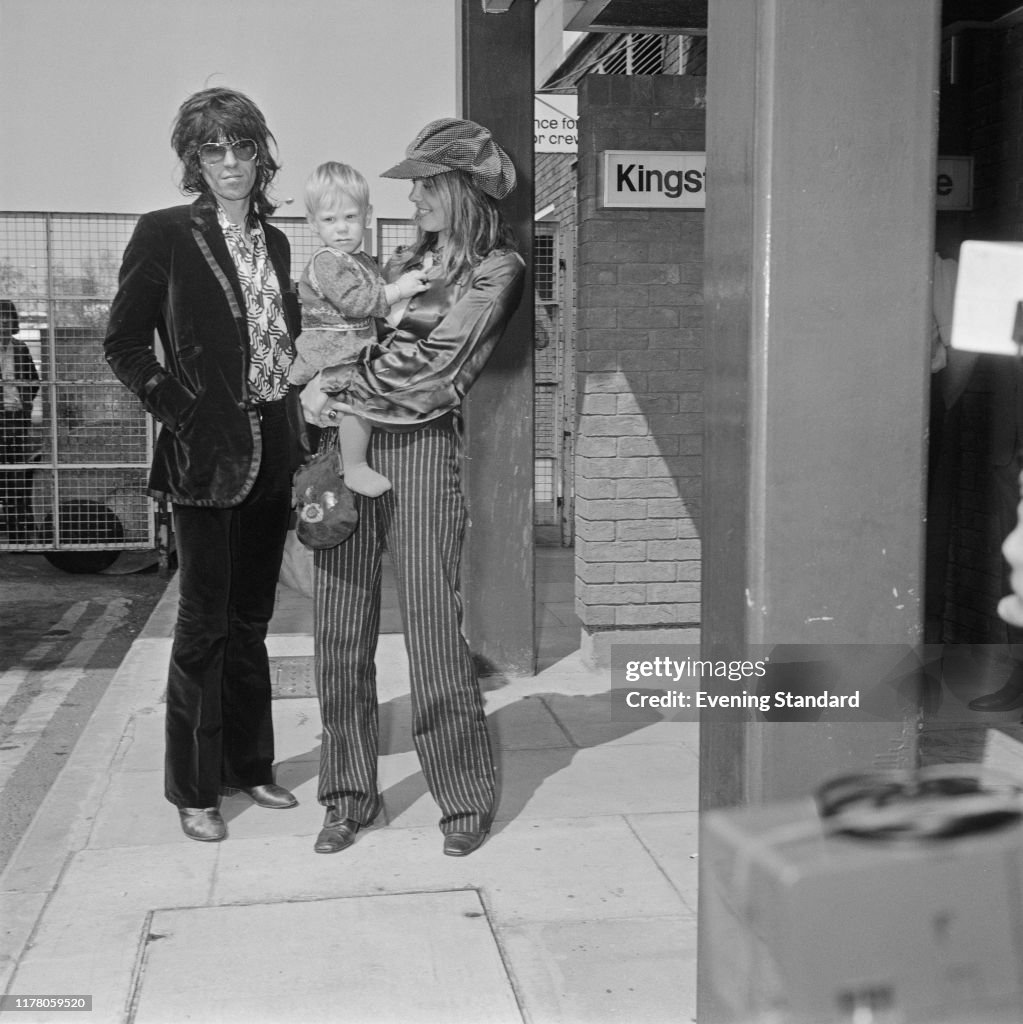 Keith And Anita At The Airport