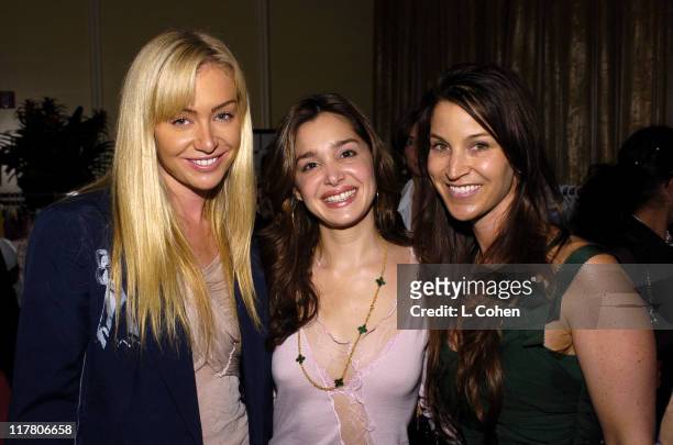 Portia de Rossi, Gina Philips and Amanda Anka during 6th Annual Lullabies & Luxuries Luncheon and Fashion Show to Benefit Caring for Children &...