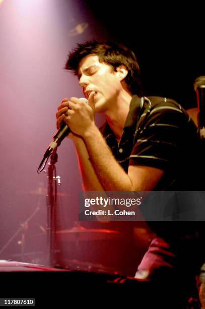 Andrew McMahon of Jack's Mannequin during Jack's Mannequin in Concert at Hollywood's Viper Room - April 6, 2005 at The Viper Room in West Hollywood,...