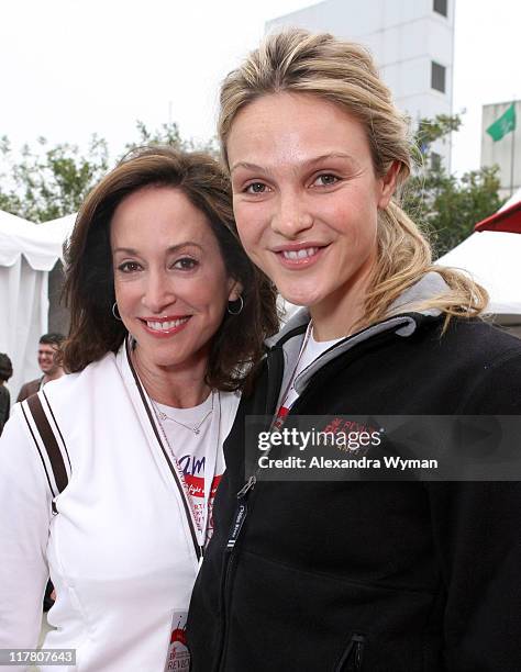 Lilly Tartikoff, co-founder of the Revlon/UCLA Women's Cancer Research Program and Beau Garrett