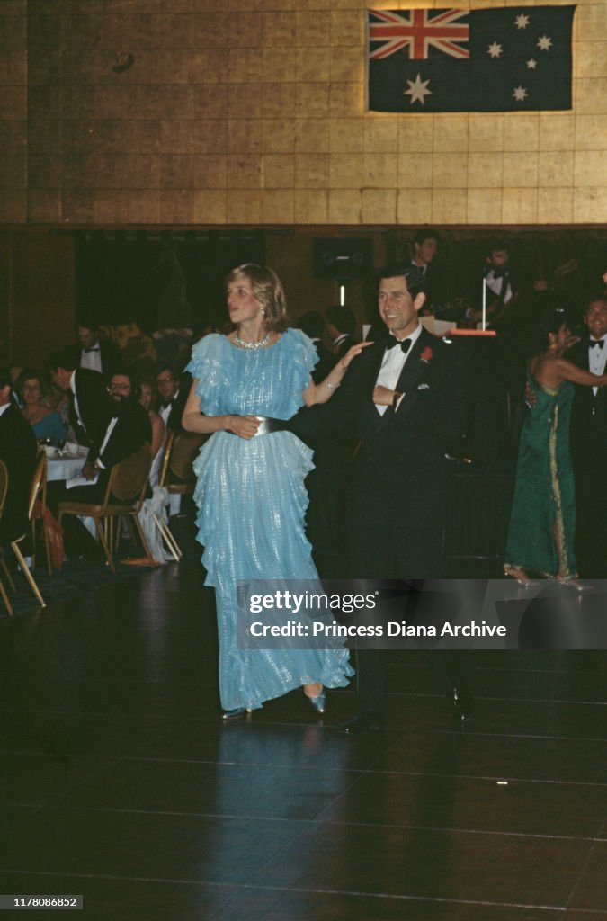 Charles And Diana In Sydney