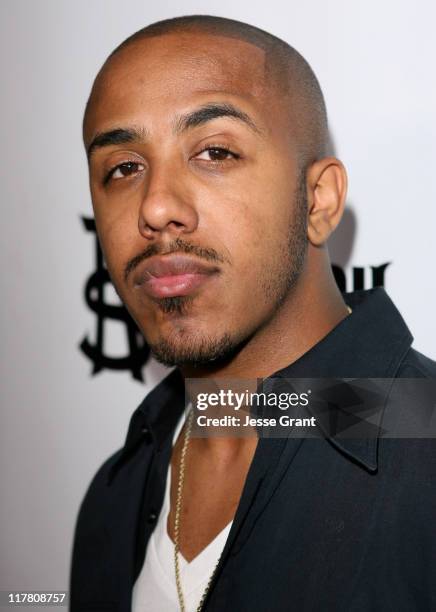 Marques Houston during Lamar Odom's Rich Soil Entertainment Showcase at Air Conditioned Supper Club in Venice, California, United States.