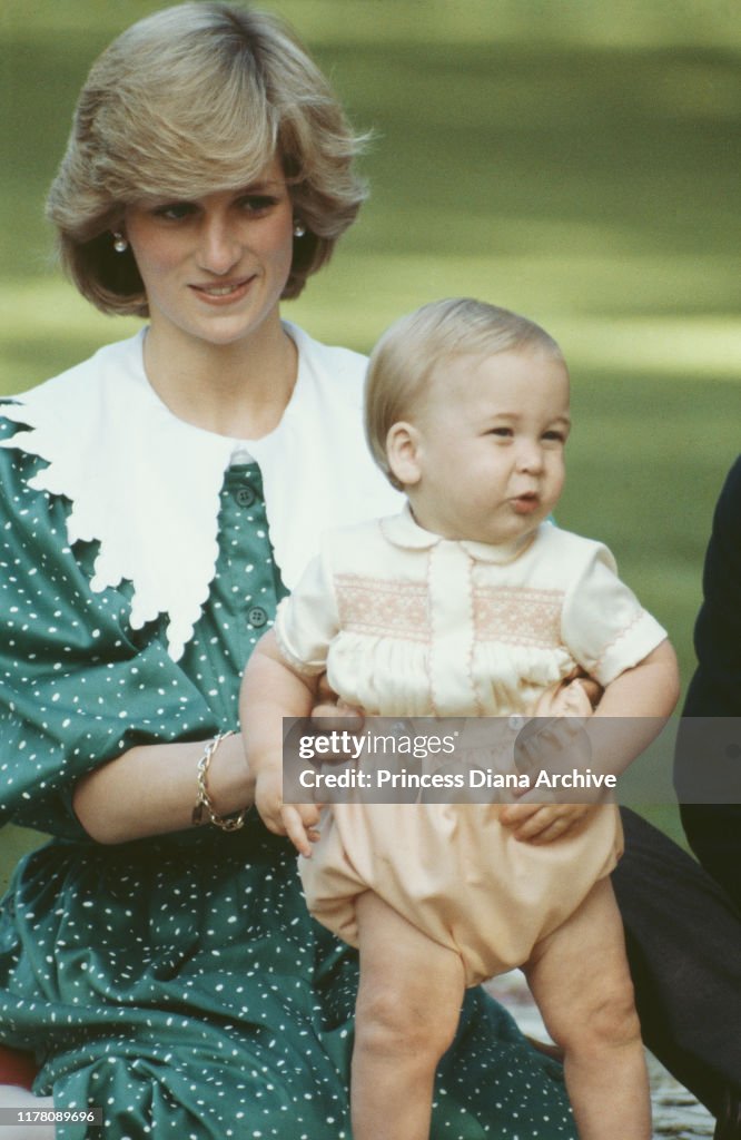 Diana And William In Auckland