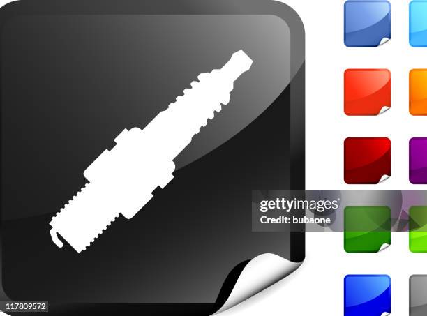 spark plug internet royalty free vector art - spark plug stock illustrations
