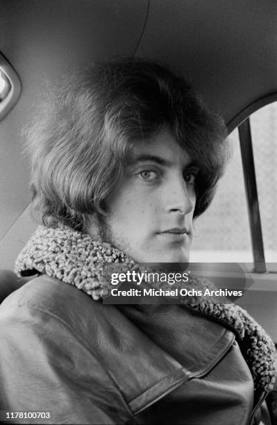 American pop musician Tommy James of the band Tommy James and the Shondells during a concert at Ryder College, New Jersey, September 1968.