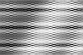 Abstract frequent dotted texture. Black dots on white background. Contrast dotted gradient