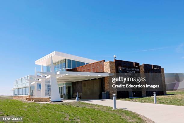 Minuteman Missile National Historic Site Visitors Center in Jackson county South Dakota.