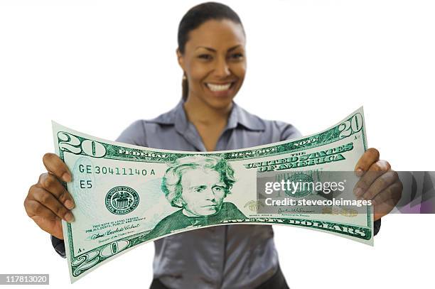 stretching  currency - twenty us dollar note stock pictures, royalty-free photos & images