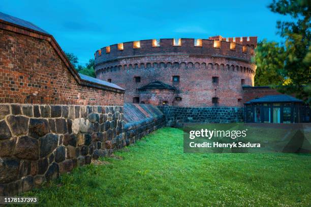 donauturm in kaliningrad - donauturm stock pictures, royalty-free photos & images