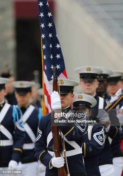 Virginia Tech Color Guard Virginia Tech Cadet Corps Photos and Premium High Res Pictures - Getty ...