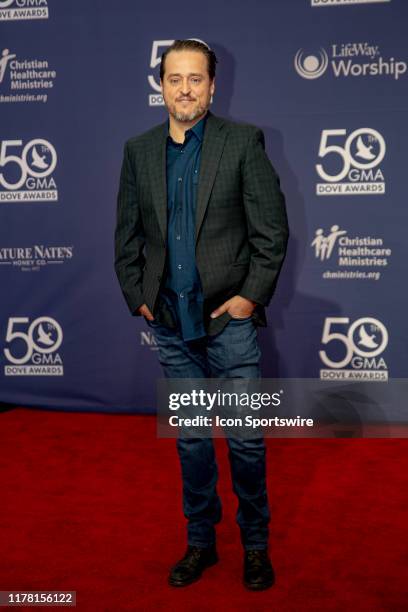 Paul Cardall on the red carpet for the 50th Annual GMA Dove Awards at Allen Arena, Lipscomb University on October 15, 2019 in Nashville, Tennessee.