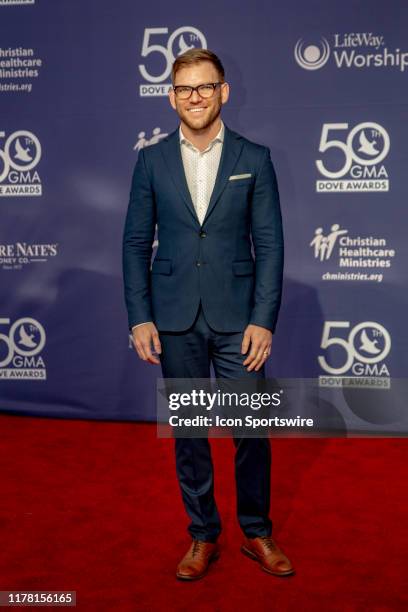 Rick Seibold on the red carpet for the 50th Annual GMA Dove Awards at Allen Arena, Lipscomb University on October 15, 2019 in Nashville, Tennessee.