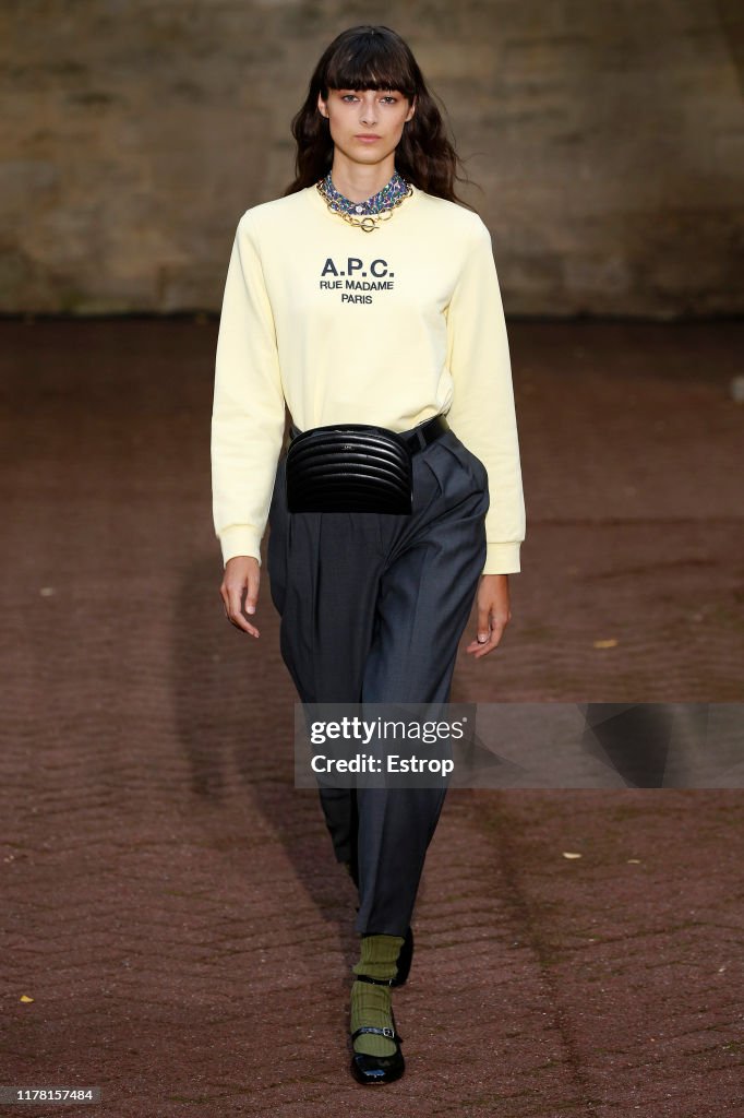 A.P.C : Runway - Paris Fashion Week - Womenswear Spring Summer 2020