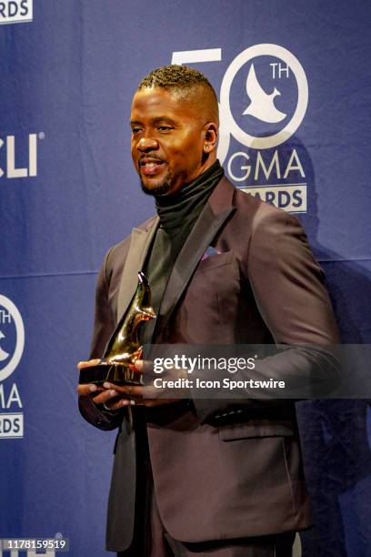 Donald Lawrence won Traditional Gospel Album of the Year at the 50th Annual GMA Dove Awards at Allen Arena, Lipscomb University on October 15, 2019...