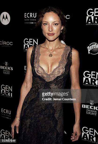 Lola Glaudini during Gen Art's Eighth Annual Styles International Design Competition 2006 - Arrivals and Front Row at Hammerstein Ballroom in New...