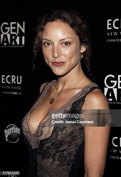 Lola Glaudini during Gen Art's Eighth Annual Styles International Design Competition 2006 - Arrivals and Front Row at Hammerstein Ballroom in New...